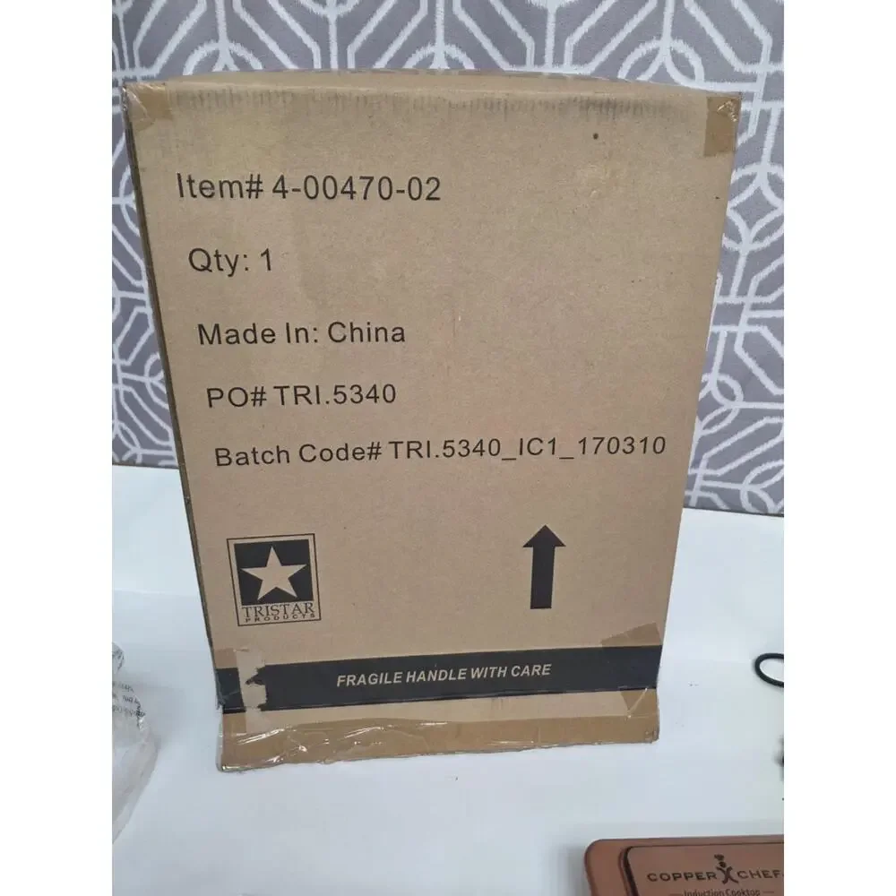 COPPER CHEF Induction Cooktop 1300 Watts Brand New Model : KC16067-00300